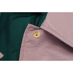 Dolce & Gabbana Purple Cotton Button Down Cropped Jacket JKT3577- 40