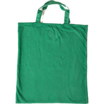 Prada Green Jersey Fabric Logo Shoulder Shopping Tote Shopping Bag BAG1184