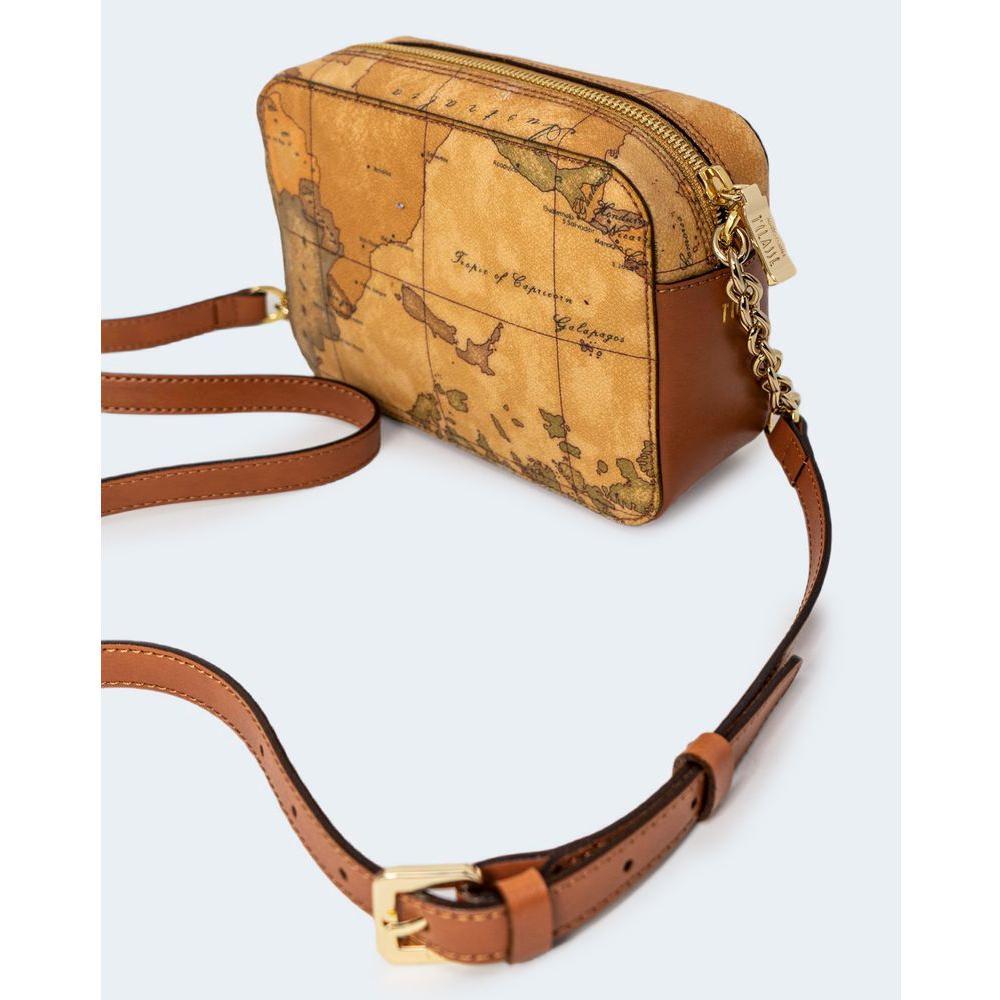 Alviero Martini Prima Classe Beige Cotton Handbag ALMAPRCL-7905500127