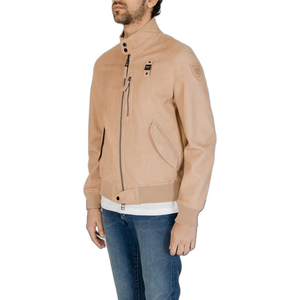 Blauer Beige Leather Jackets & Coat BL-13447302507-IT54 | XXL