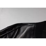 Dolce & Gabbana Black Leather Full Zip Biker Blouson Jacket JKT41203-50