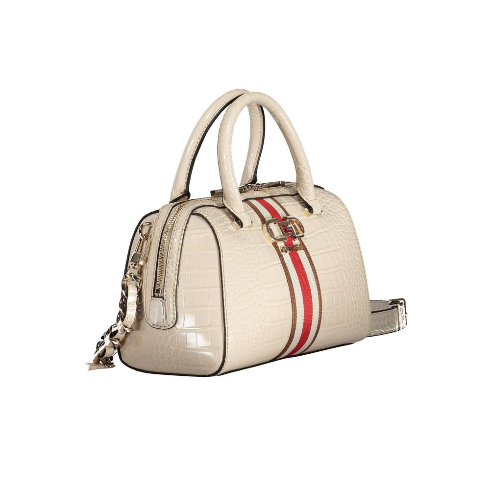 Guess Jeans Beige Polyethylene Handbag GU-30167