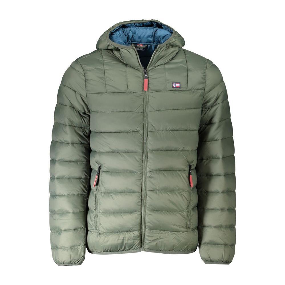 Norway 1963 Green Polyamide Men Jacket NO-32068-XXL