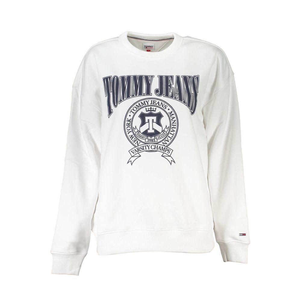Tommy Hilfiger White Cotton Sweater TO-20737-XL