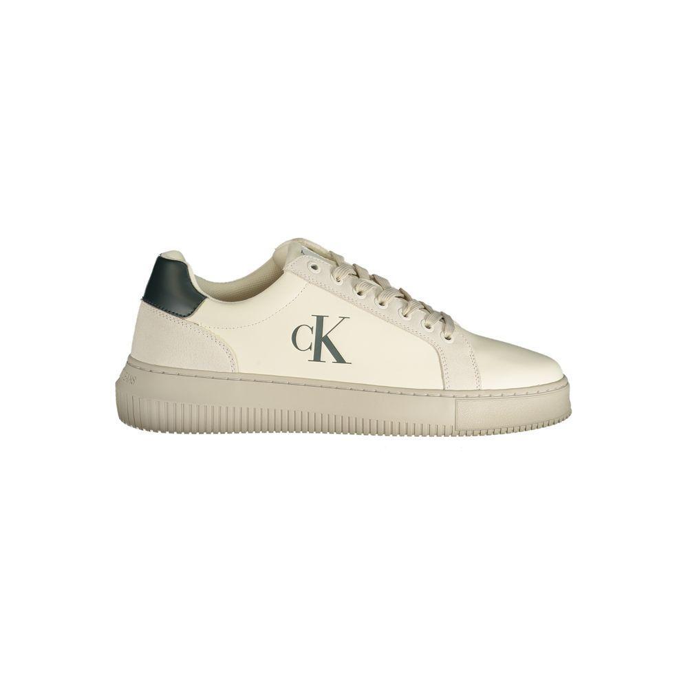 Calvin Klein White Polyester Sneaker CA-31493-EU44/US11