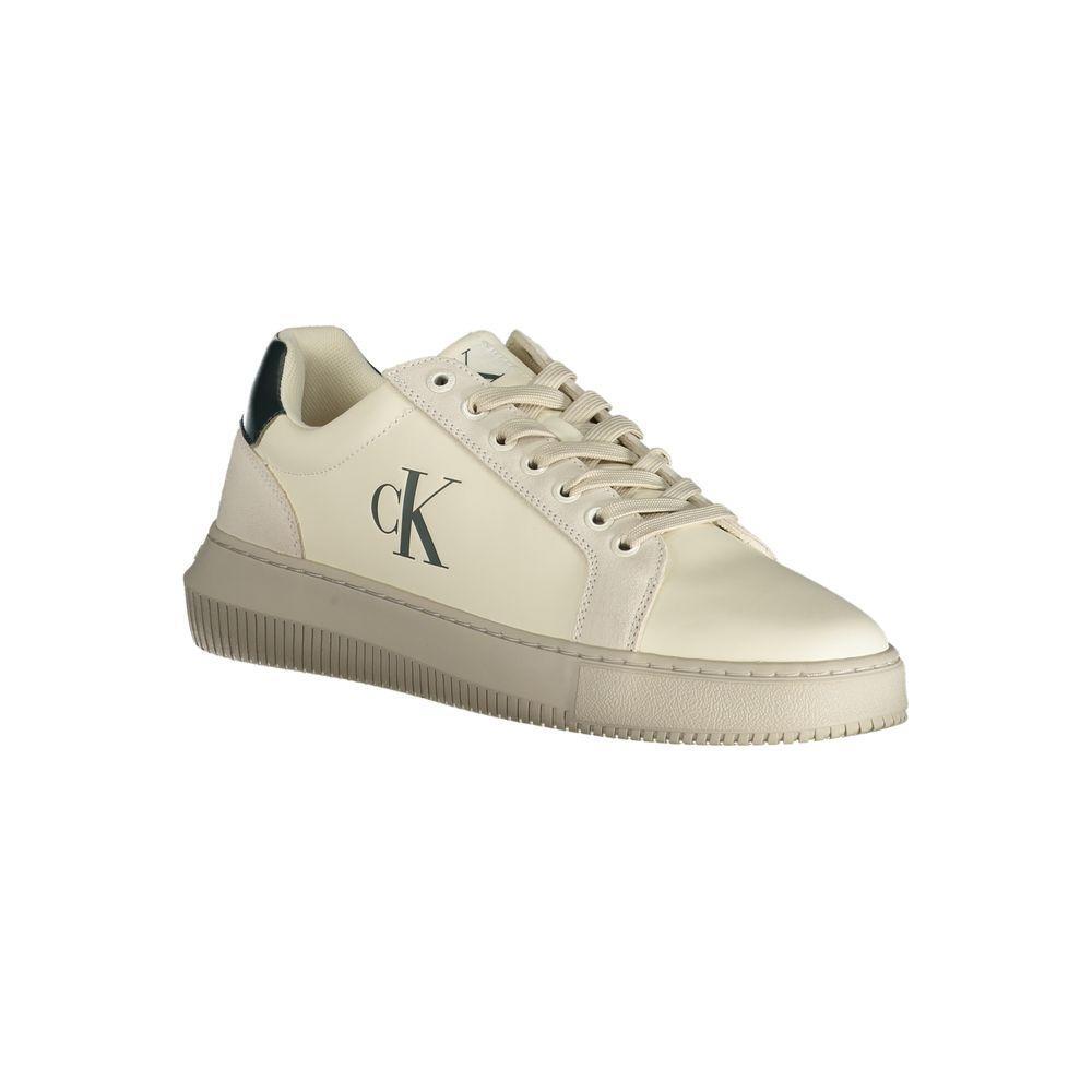 Calvin Klein White Polyester Sneaker CA-31493-EU44/US11