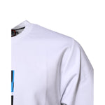 Dolce & Gabbana White Cotton Crew Neck Graphic Print T-shirt TSH906971-46