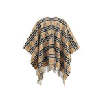 Burberry Archivio Check Cashmere Cape BU-8102992A2021-ONE SIZE