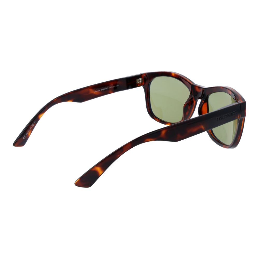 Serengeti Brown Plastic Sunglasses Serengeti