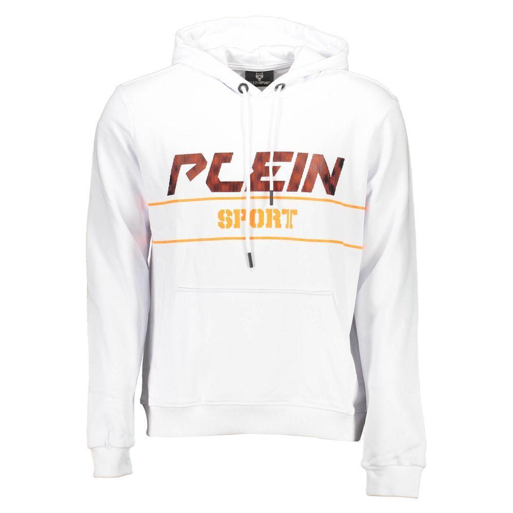 Plein Sport White Cotton Sweater PL-9568-S