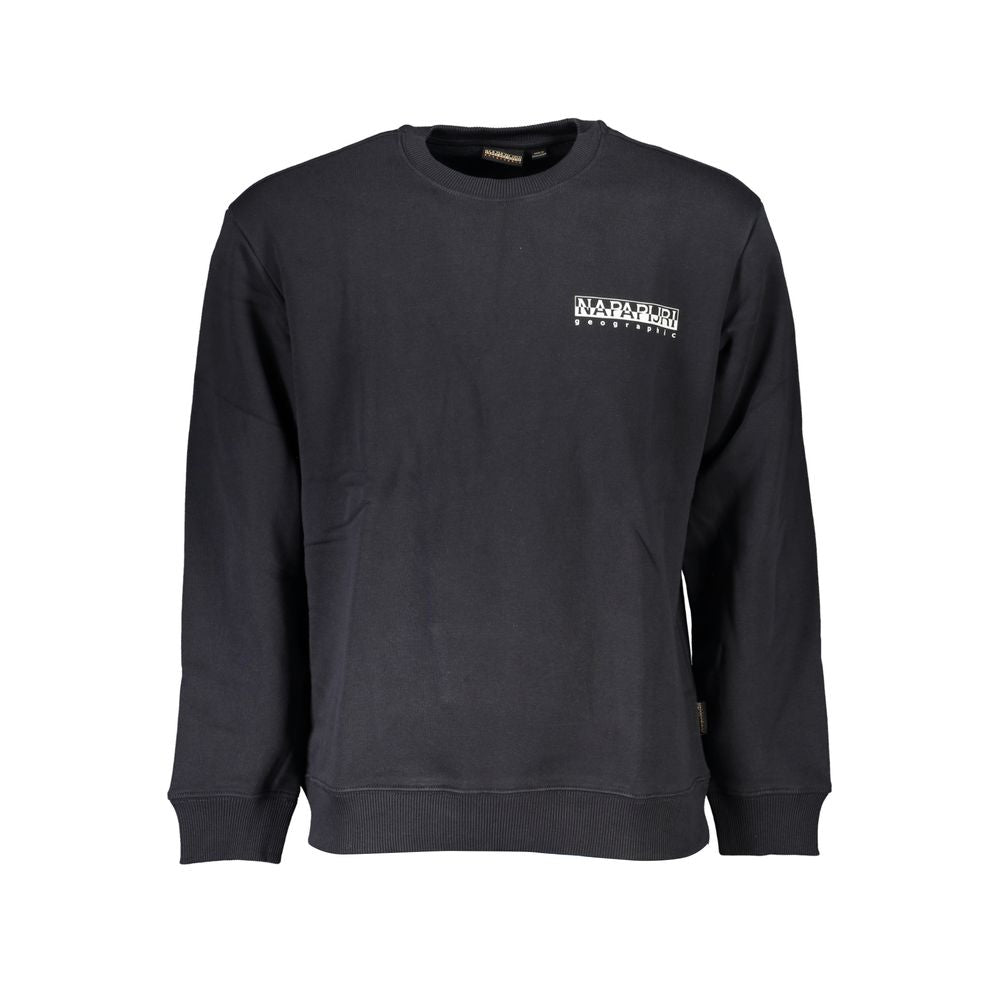 Napapijri Black Cotton Sweater NA-25279-S
