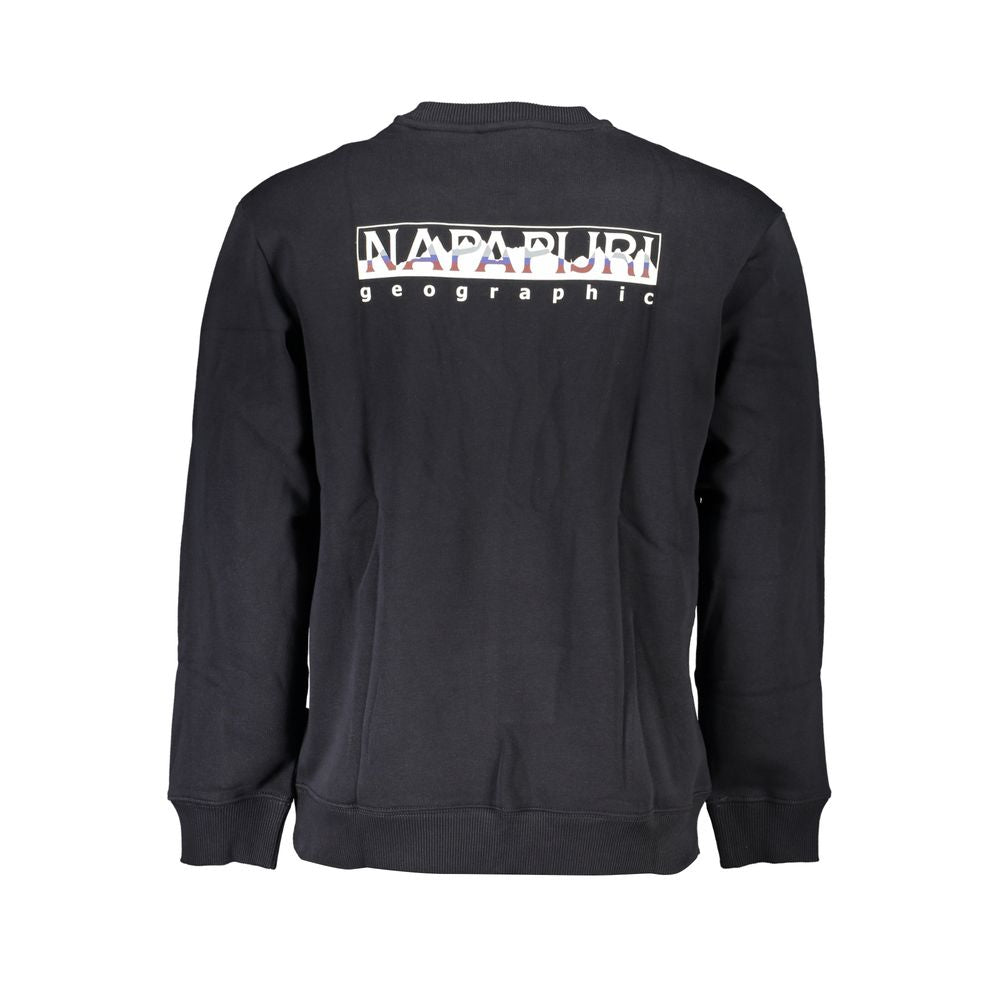 Napapijri Black Cotton Sweater NA-25279-S