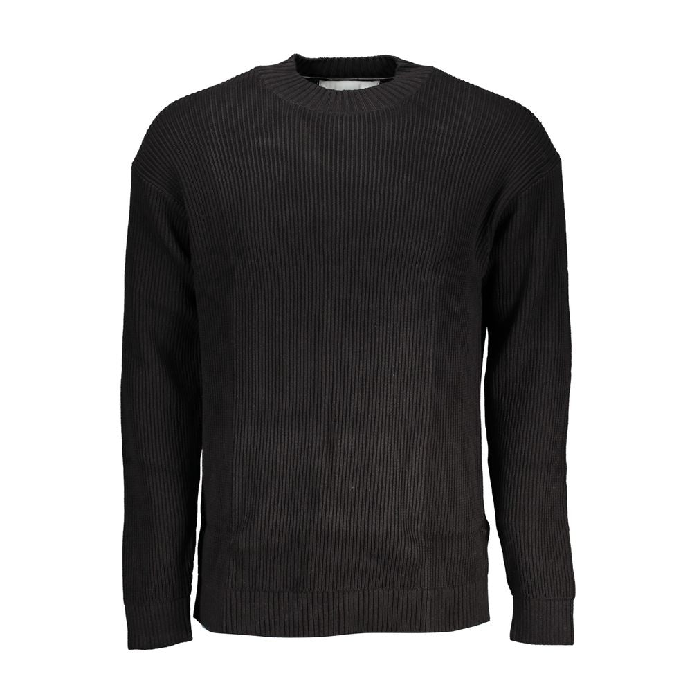 Calvin Klein Black Cotton Sweater CA-25449-M