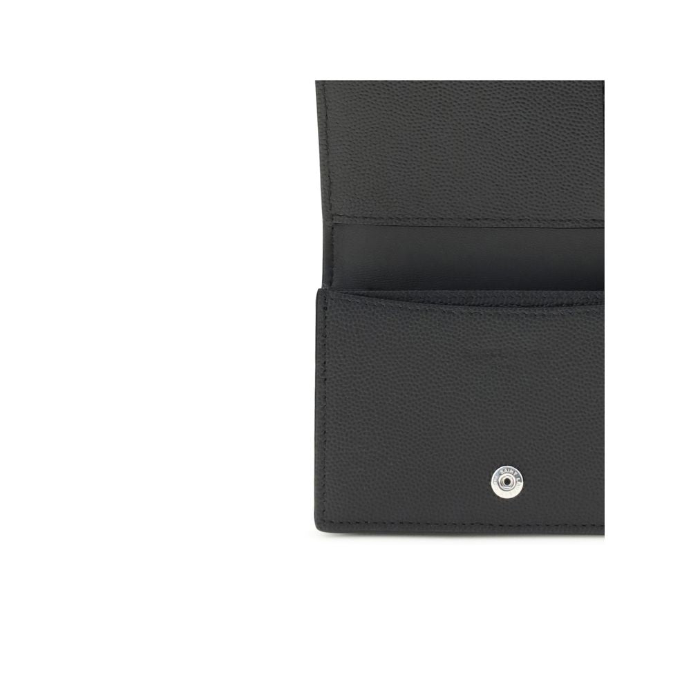Saint Laurent Grain de poudre leather business Card Holder SA469338BTY7N1000BB