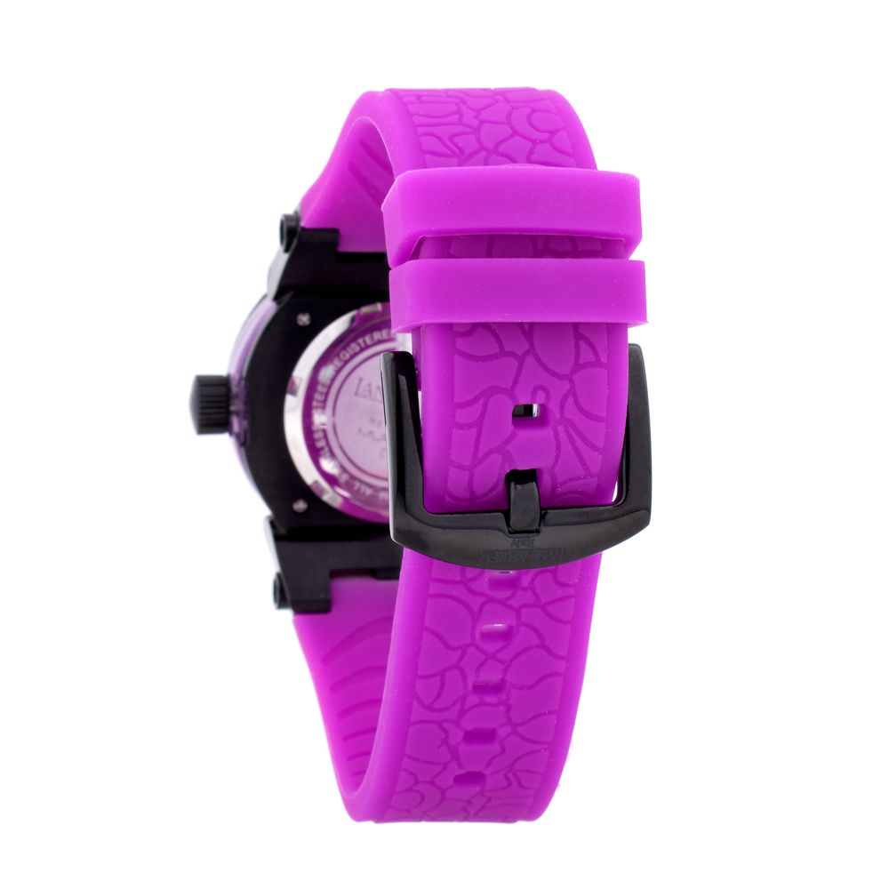 Lancaster Purple Synthetic Sport Watch Lancaster
