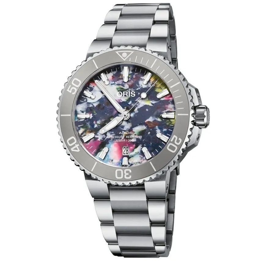 ORIS MOD. AQUIS DATE UPCYCLE ORIS