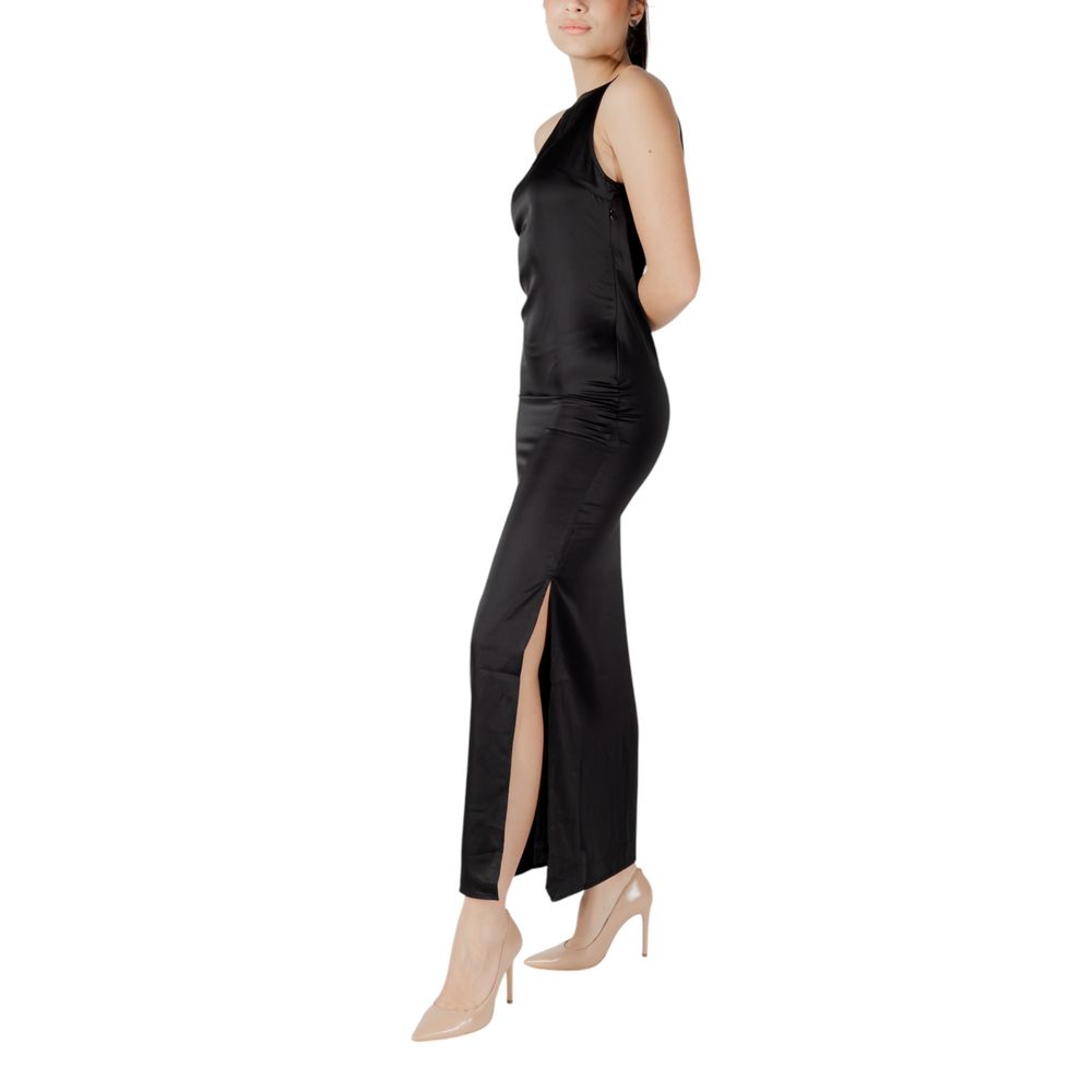 Only Black Recycled Polyester Long Dress Only