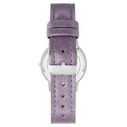 Juicy Couture Purple Plastic Dress Watch