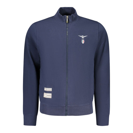 Accademia Militare Blue Cotton Sweatshirt