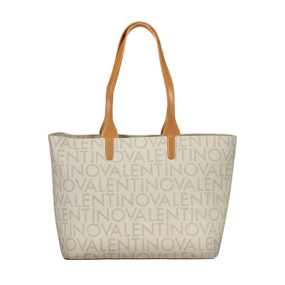 Valentino Beige Polyethylene Handbag