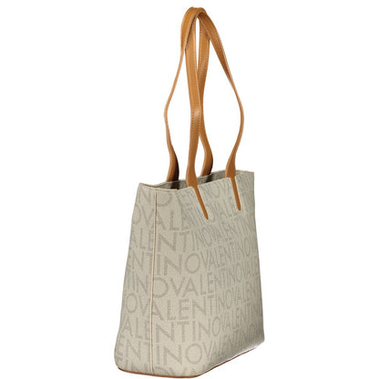 Valentino Beige Polyethylene Handbag
