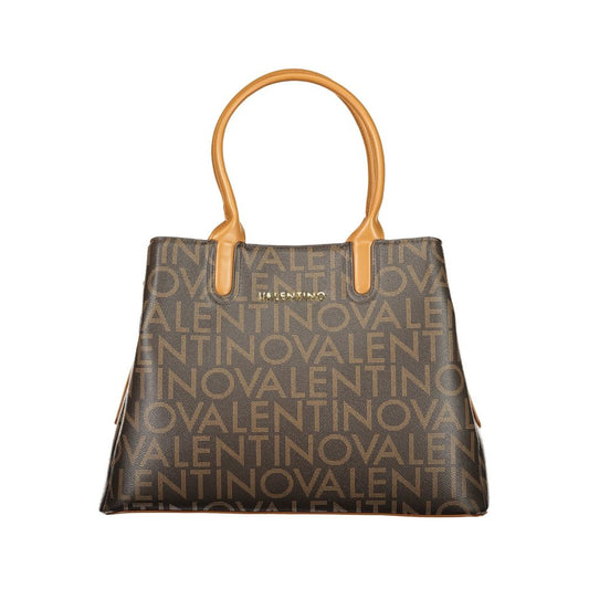 Mario Valentino Brown Polyethylene Handbag