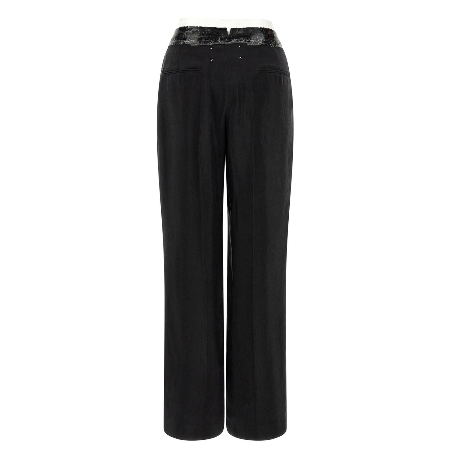 Maison Margiela Black Copper Casual Pants