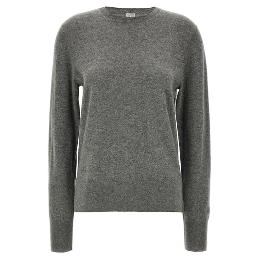 TOTEME Gray Cashmere Cardigan