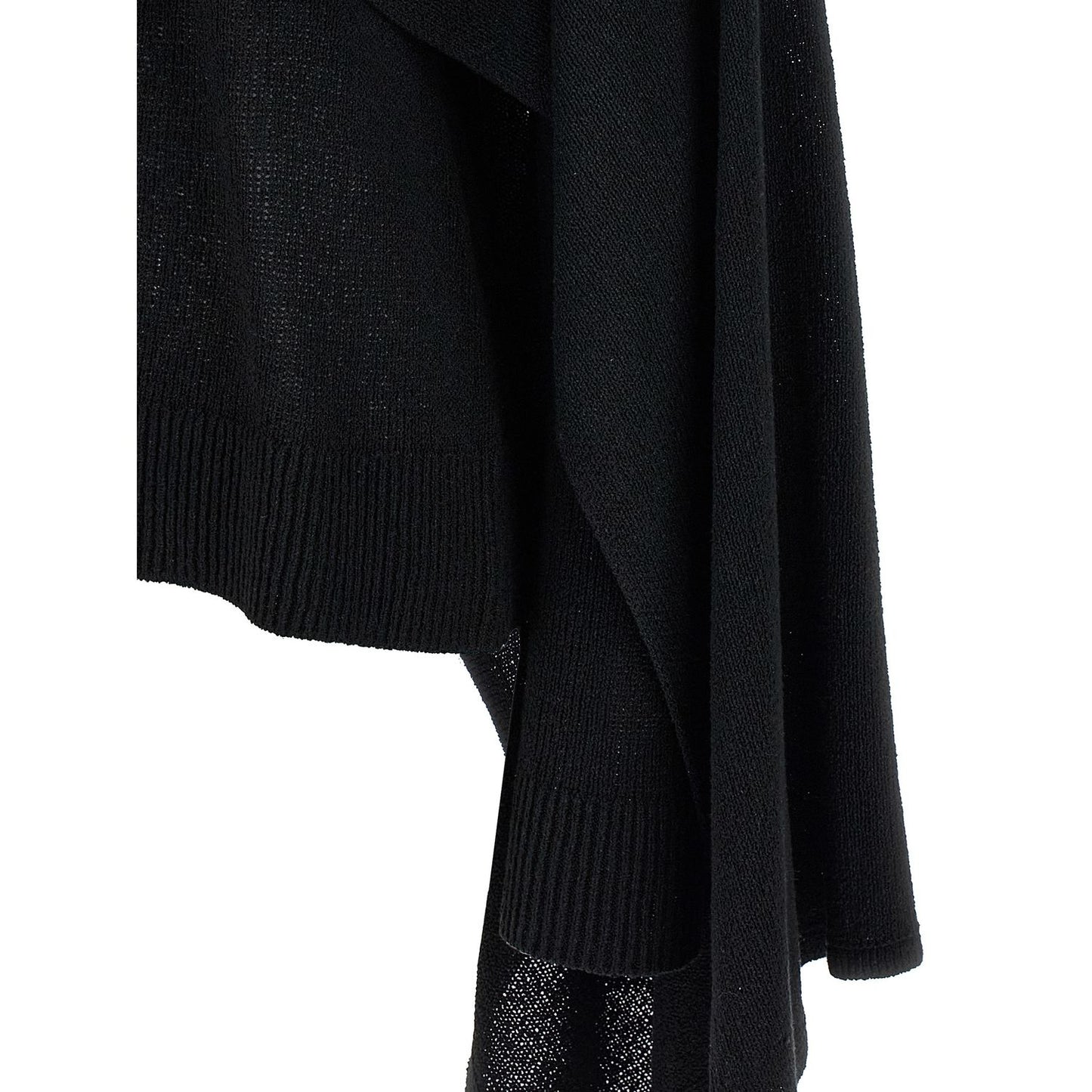 TOTEME Black Silk Cardigan