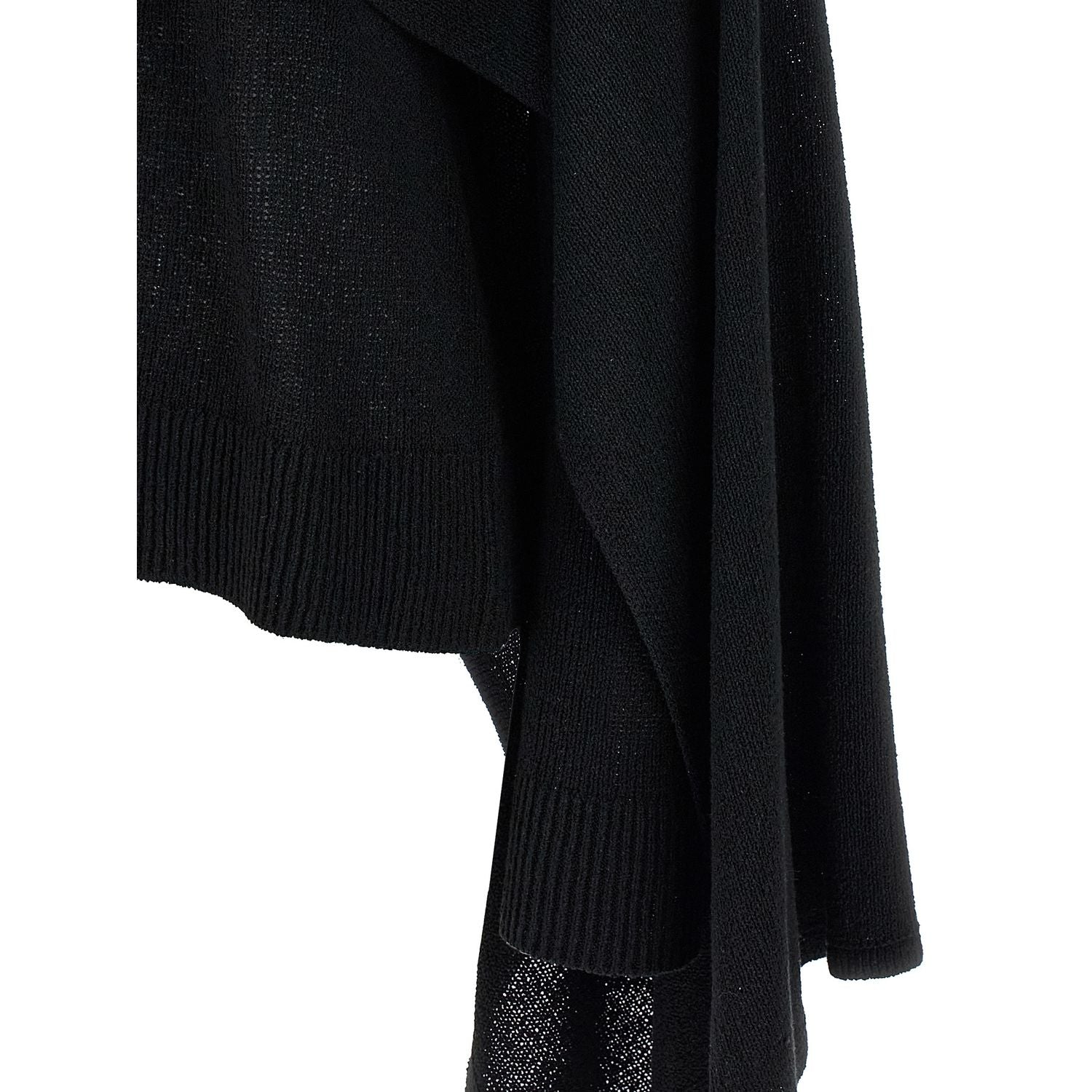 TOTEME Black Silk Cardigan