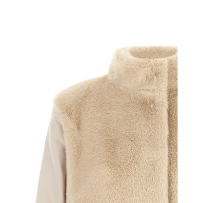 Herno Beige Polyester Full-Length Jacket