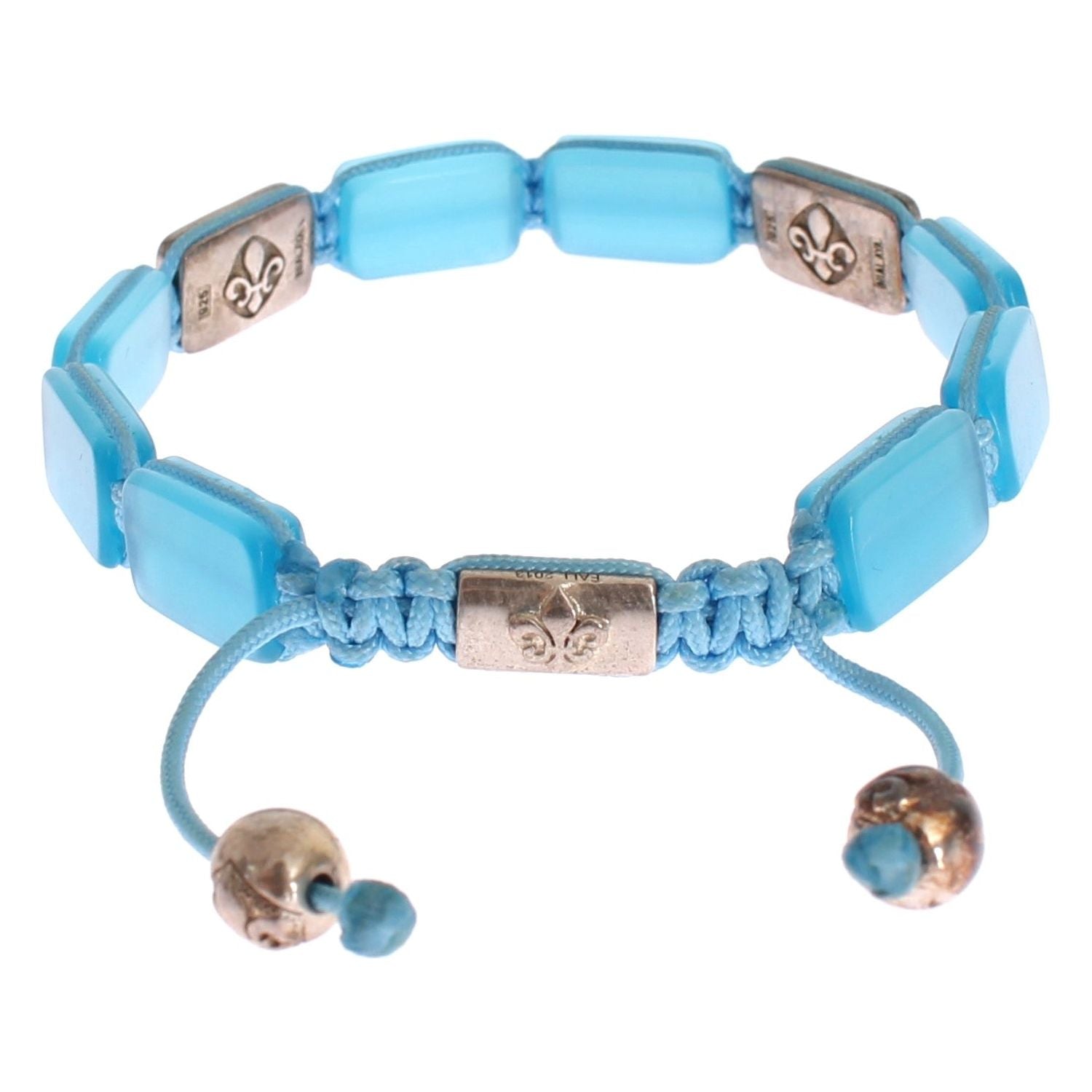 Nialaya CZ Opal 925 Silver Bracelet