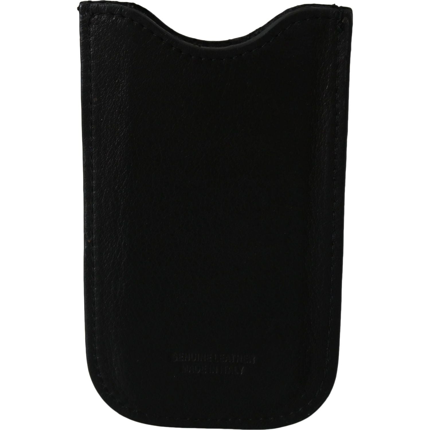 John Galliano Black Leather Multifunctional Men ID Bill Card Holder Wallet