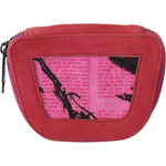 PINKO Elegant Pink Fabric Coin Wallet Purse PINKO Maroon