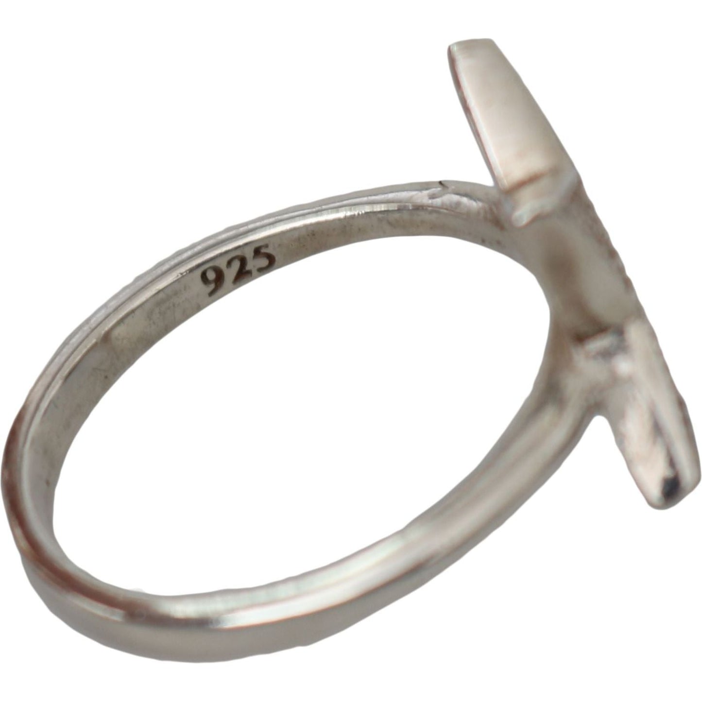 Nialaya Silver Womens Clear CZ Star 925 Ring SMY11068-5
