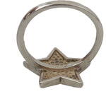 Nialaya Silver Womens Clear CZ Star 925 Ring SMY11068-5