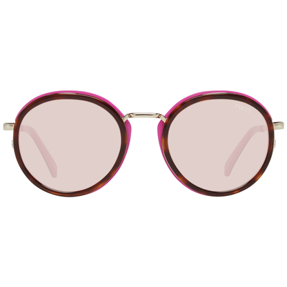 Emilio Pucci Brown Metal & Plastic Sunglasses Emilio Pucci