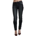 Acht Blue Washed Low Waist Skinny Denim Trouser PAN71214-27