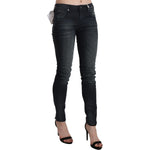 Acht Blue Washed Low Waist Skinny Denim Trouser PAN71214-27