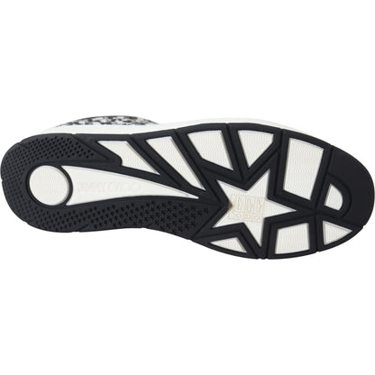 Jimmy Choo Silver Black Glitter Hawaii Sneakers Jimmy Choo