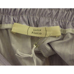 Licia Florio Elegant Purple Viscose Shorts - Side Zip Closure Licia Florio Dim Gray
