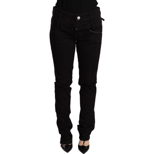 Acht Black Low Waist Skinny Denim Jeans Trouser 1728,67345645728,Acht,Black,Clothing,Jeans & Pants - Women - Clothing,Jeans Denim - Clothing,Material: Cotton,New with tags,Skinny Jeans - Jeans Denim - Clothing,W26,Women,Women - Clothing