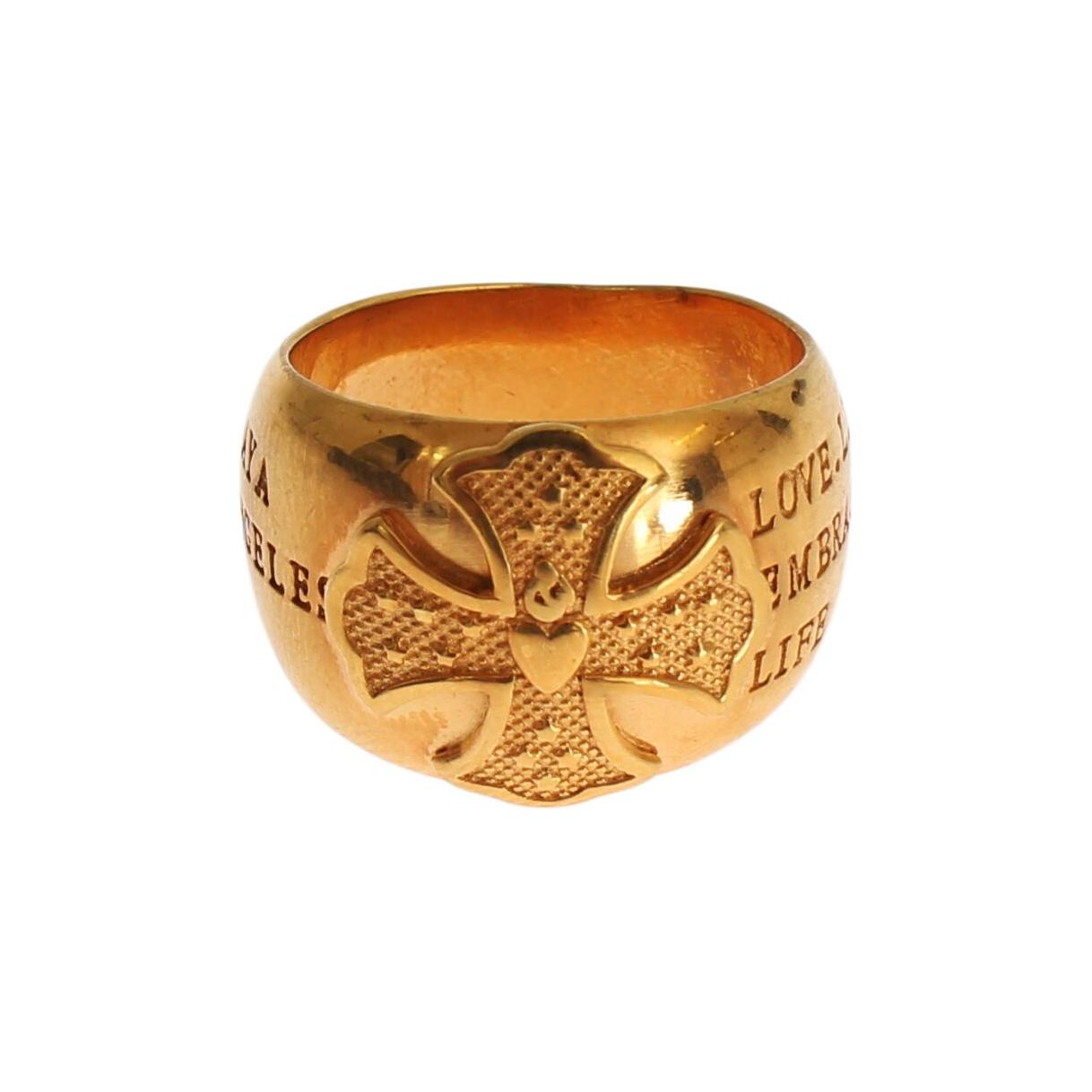 Nialaya Gold Plated 925 Silver Womens Ring Nialaya