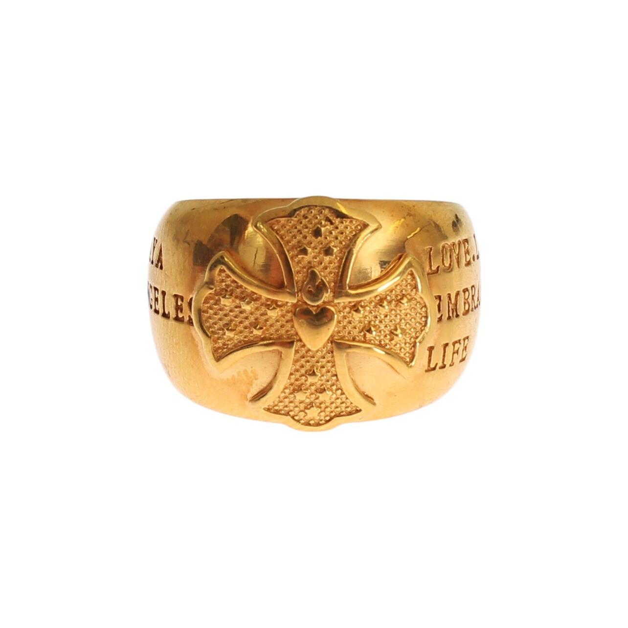Nialaya Gold Plated 925 Silver Womens Ring Nialaya