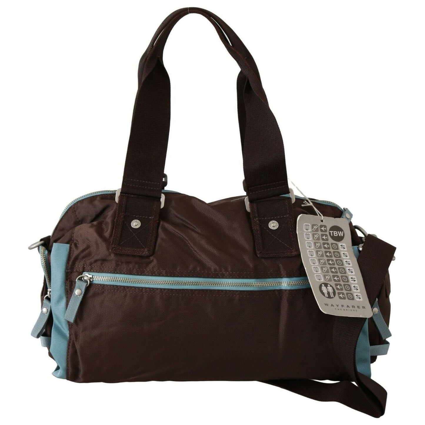 WAYFARER Brown Handbag Duffel Travel Purse WAYFARER