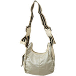 WAYFARER Chic White Fabric Shoulder Bag - Perfect for Any Occasion Crossbody Bag WAYFARER Dark Gray