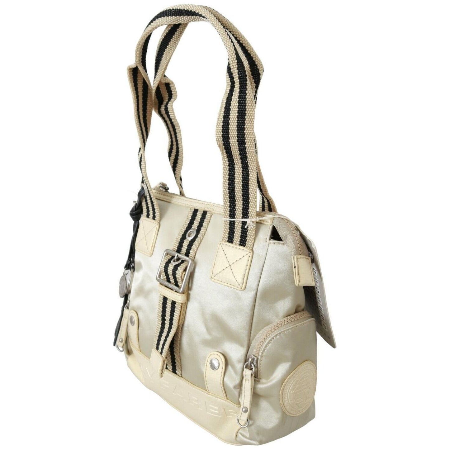 WAYFARER Beige Handbag Shoulder Tote Fabric Purse WAYFARER
