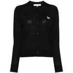 Maison Kitsuné Maison Kitsune mid-length knitted cardigan