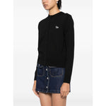 Maison Kitsuné Maison Kitsune mid-length knitted cardigan