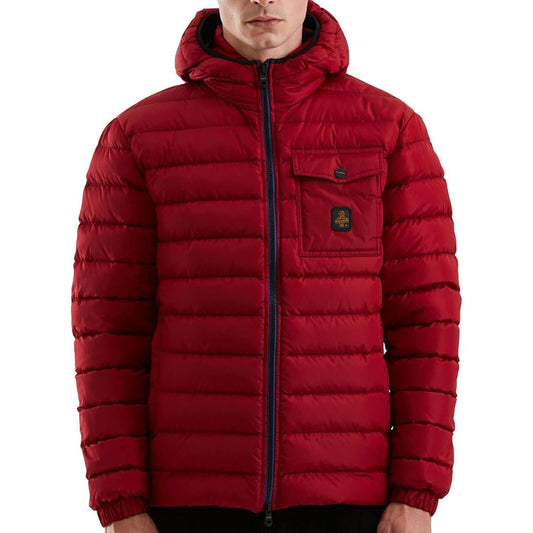 Refrigiwear Red Nylon Men Jacket RE-7695-XXL